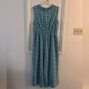 BloomChic Teal Floral jumpsuit 14 - 16